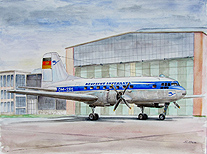 Watercolor Il-14
