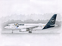 Pencildraw Airbus A321